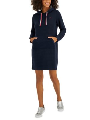 Tommy Hilfiger Womens Long Sleeve Hoodie Dre Sky Captain XS