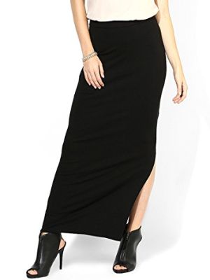 Adrianna Papell Column Skirt Black 10